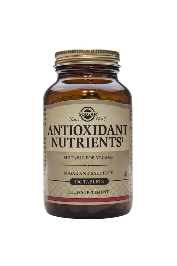 Solgar Nutrients Antioxidants 100 Tablets
