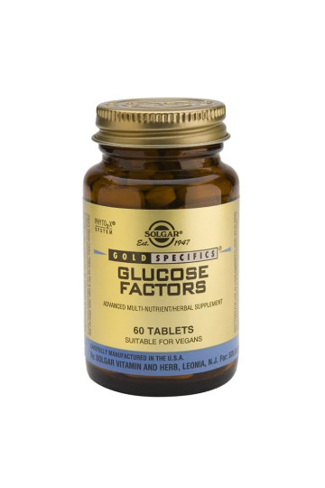 Solgar GS Glucose Factor 60 Tablets