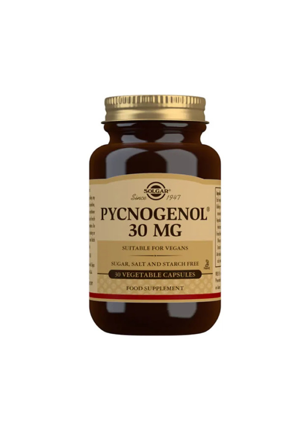 Solgar Pycnogenol 30mg 30 Capsules