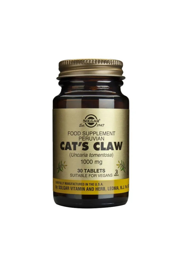Solgar Cat's Claw 30 Tablets