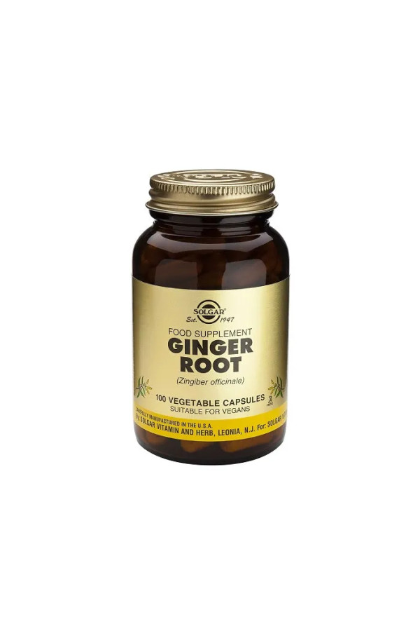 Solgar Ginger 100 Capsules