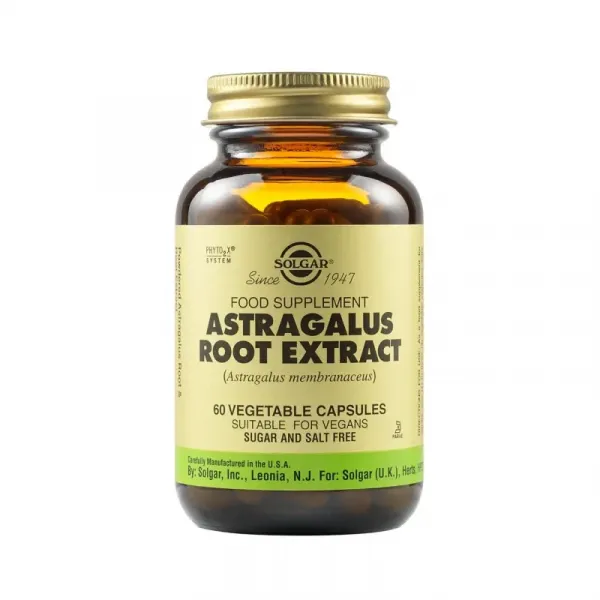 Solgar Astragalus 60 Capsules