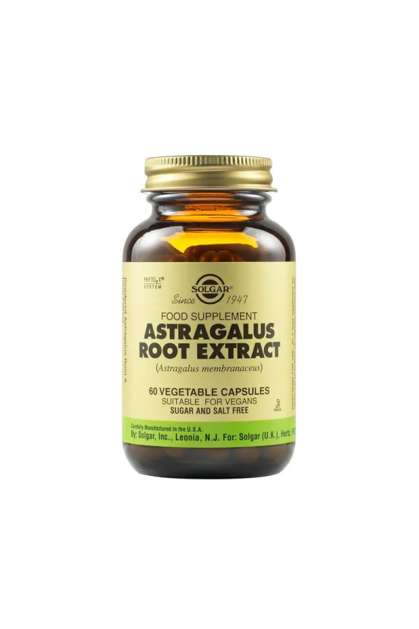 Solgar Astragalus 60 Capsules