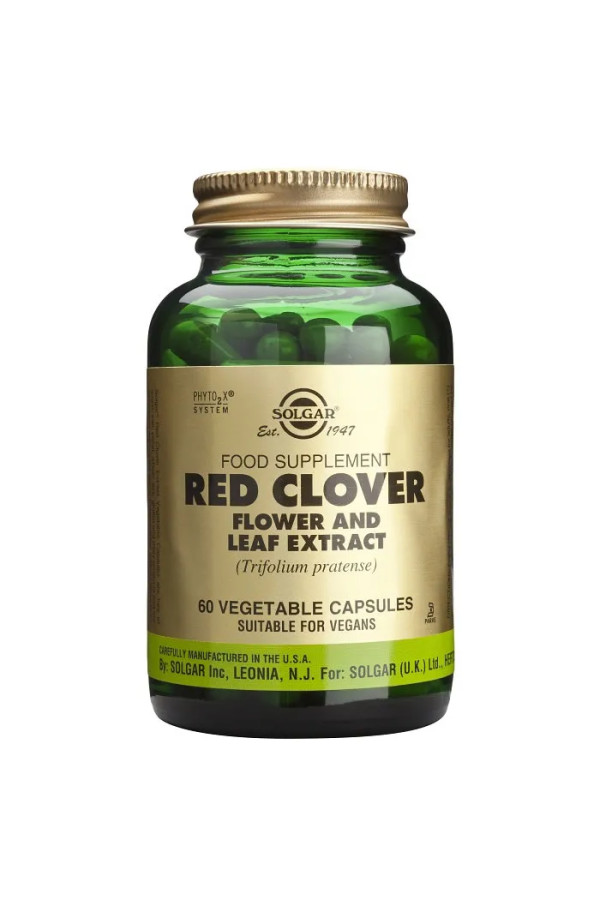 Solgar Spf Red Clover Extract 60 Capsules