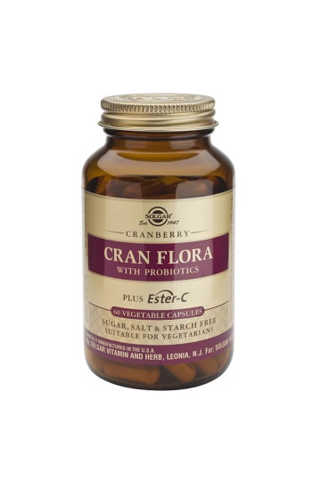 Solgar Cran Flora 60 Capsules