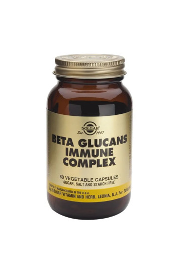Solgar Beta Glucans Immune Complex 60 Capsules