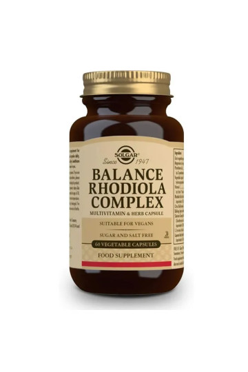 Solgar Balance Rhodiola Complex 60 Capsule