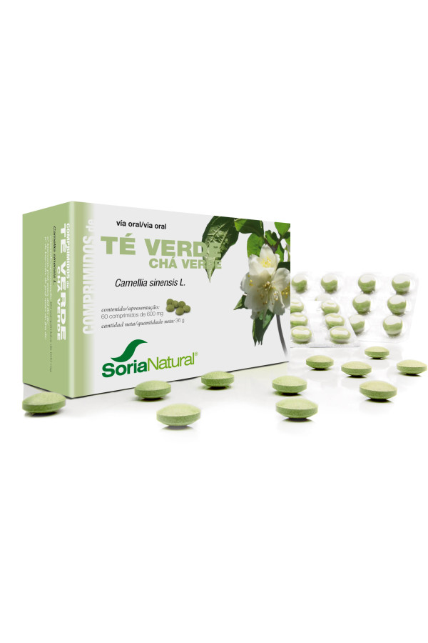Soria Te Verde 60 Comp 600 Mg