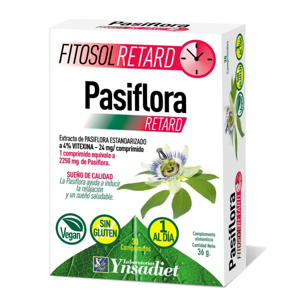 Ynsadiet Pasiflora Fitosol Retard 30 Comp