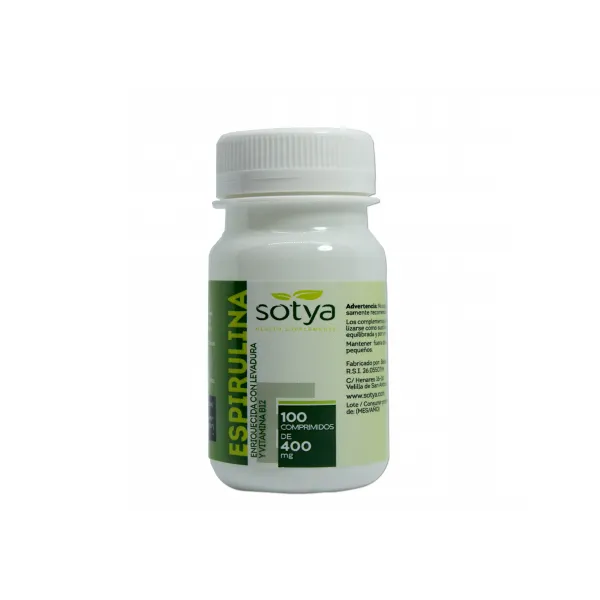 Sotya Espirulina 400 Mg 100 Compr