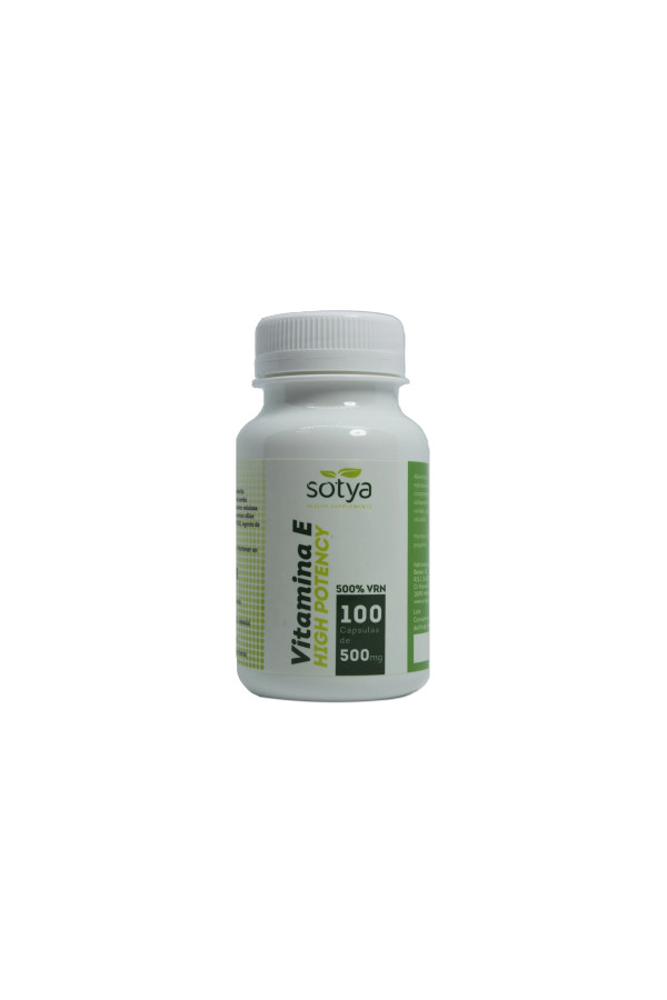 Sotya Vitamina e High Potency 500mg 100 Cap