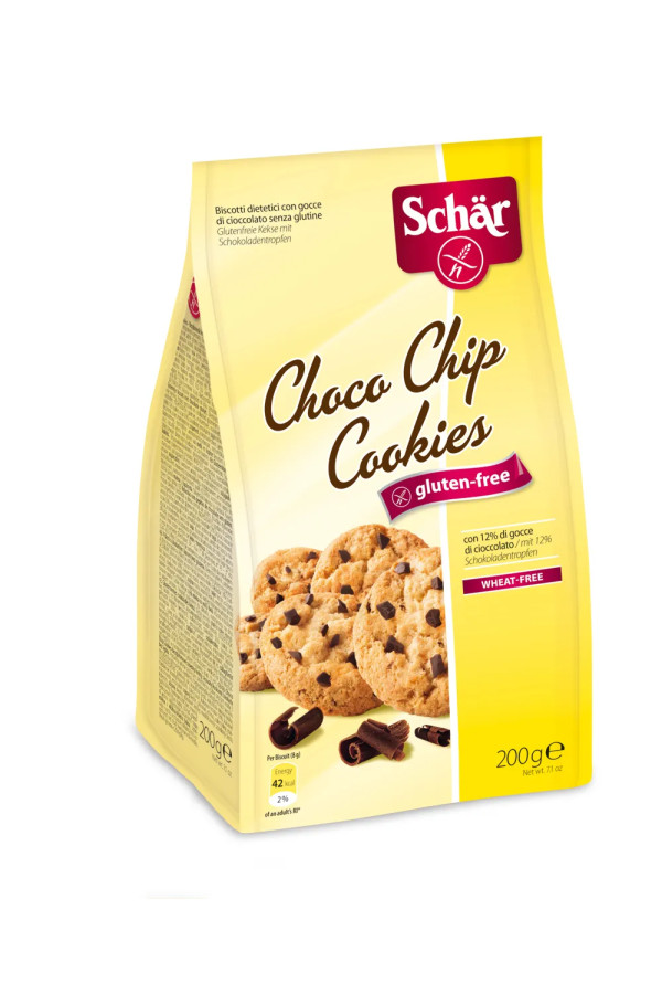Dr. Schar Choco Chip Cookies 200g