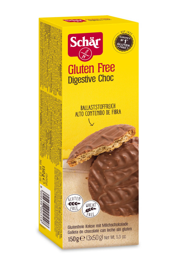 Dr. Schar Digestive Choc 150g