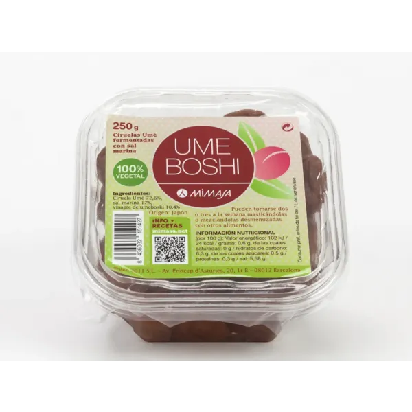 Mimasa Umeboshi Natural 250g