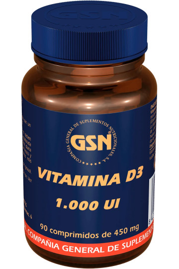 Gsn Vitamina D3 1000ui 90comp