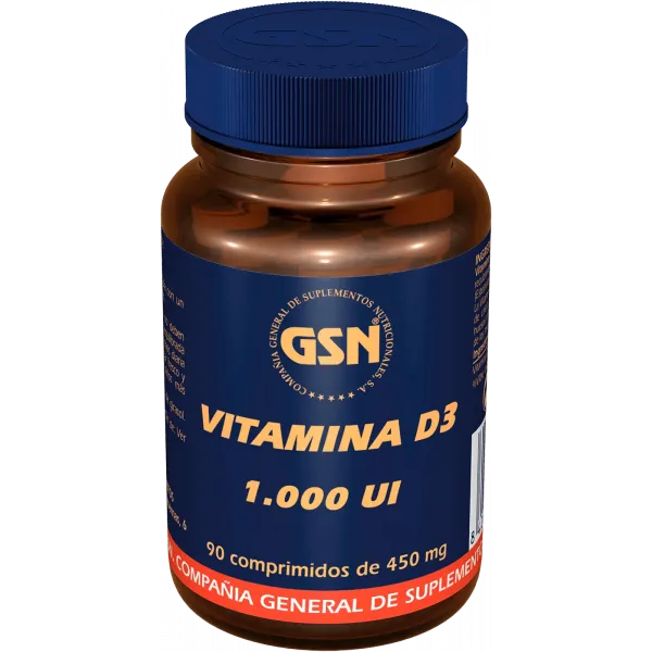 Gsn Vitamina D3 1000ui 90comp