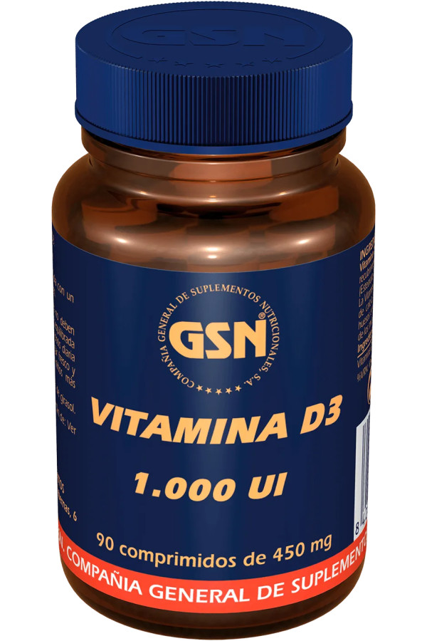 Gsn Vitamina D3 1000ui 90comp