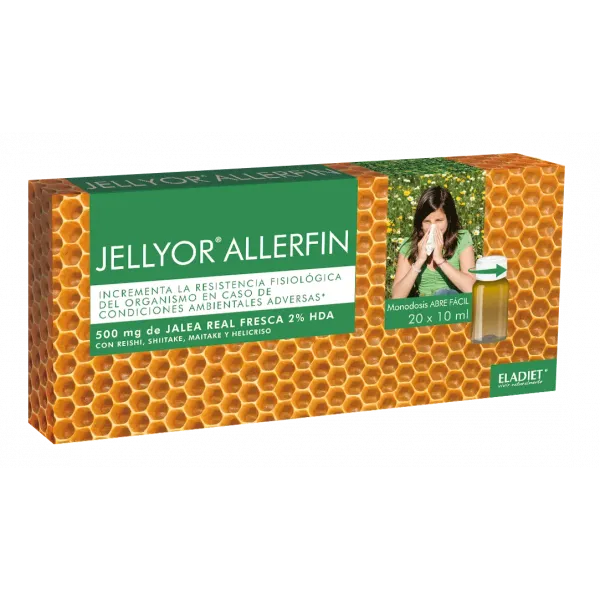Eladiet Jellyor Allerfin 20 Ampollas