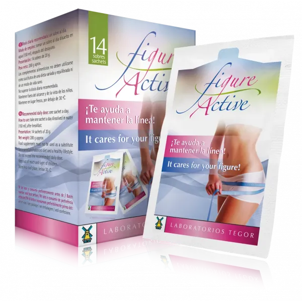 Tegor Figure Active 14 Sobres De 20g
