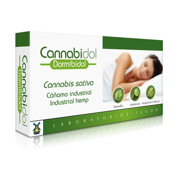 Tegor Cannabidol Dormibidol 14 Capsulas