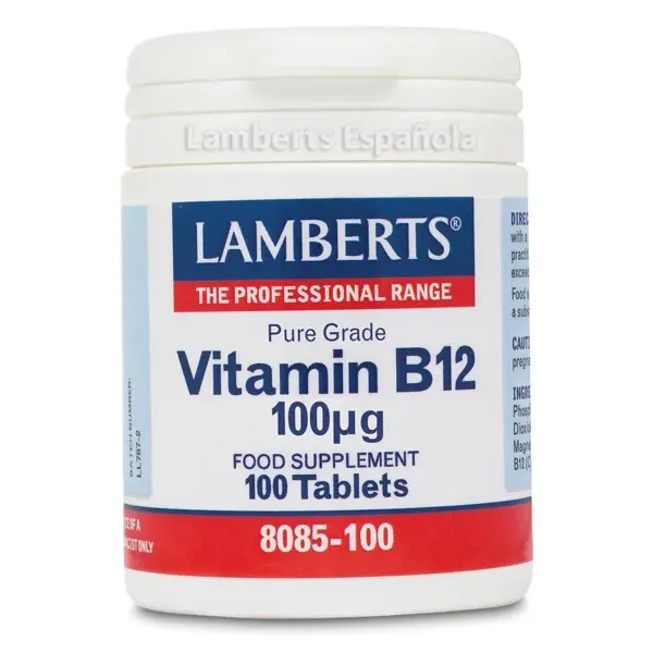 Lamberts Vitamina B12 100-Ug 100 Tabs