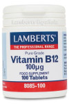 Lamberts Vitamina B12 100-Ug 100 Tabs