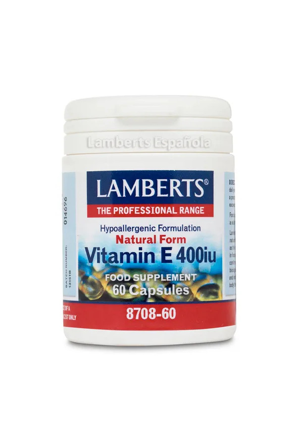 Lamberts Vitamina e 400 Ui 60 Caps