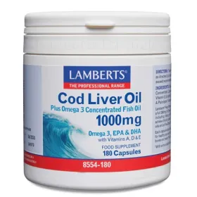 Lamberts Aceite Higado Bacalao 180 Caps