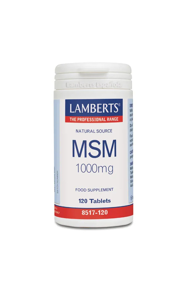 Lamberts Msm 1000 Mg 120 Tabs