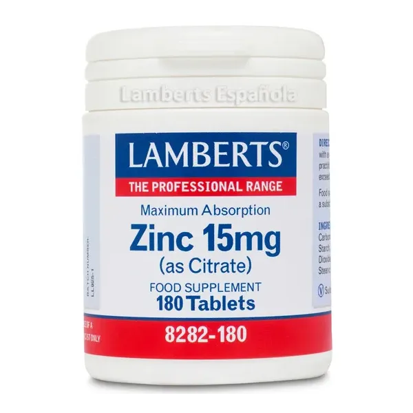 Lamberts Zinc 15 Mg 180 Tabs