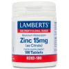 Lamberts Zinc 15 Mg 180 Tabs