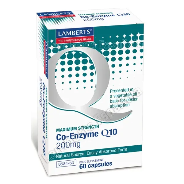 Lamberts Co Enzima Q10 200 Mg 60 Caps