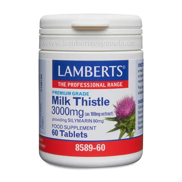 Lamberts Cardo Mariano 3,000 Mg 60 Tab