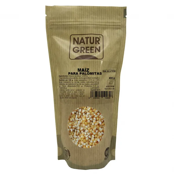 Naturgreen Maiz Palomitas Bio 450 Grs