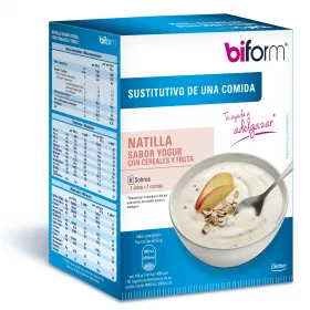 Biform Natillas Yogur Cereales 6 Sobres