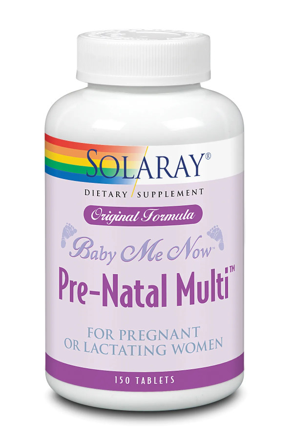 Solaray Pre- Natal Multi 150 Tabletas