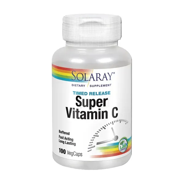 Solaray Super Vitamina C 100 Vcaps