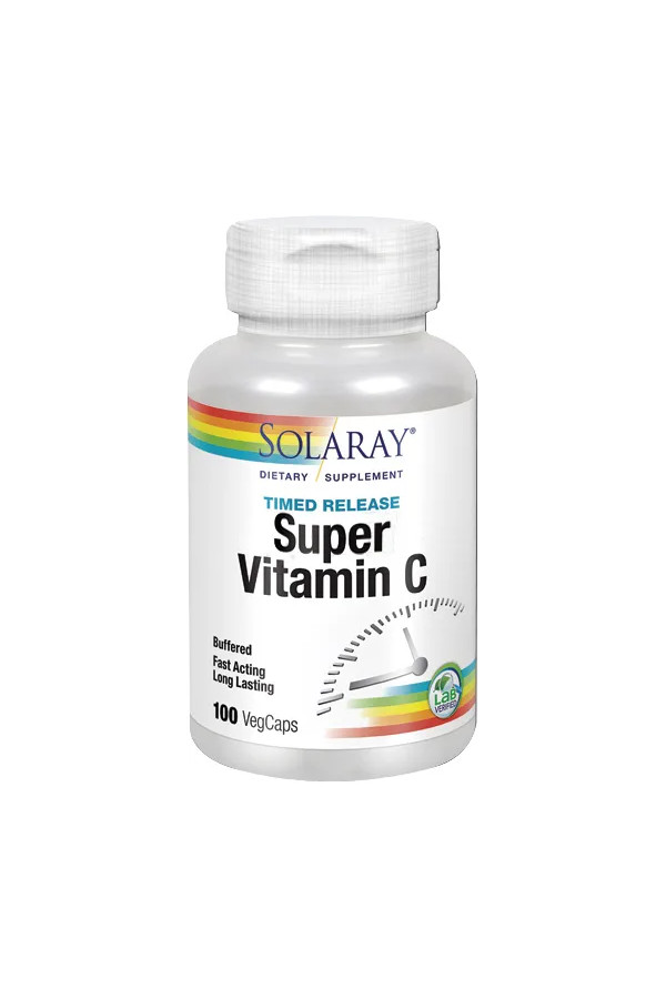 Solaray Super Vitamina C 100 Vcaps