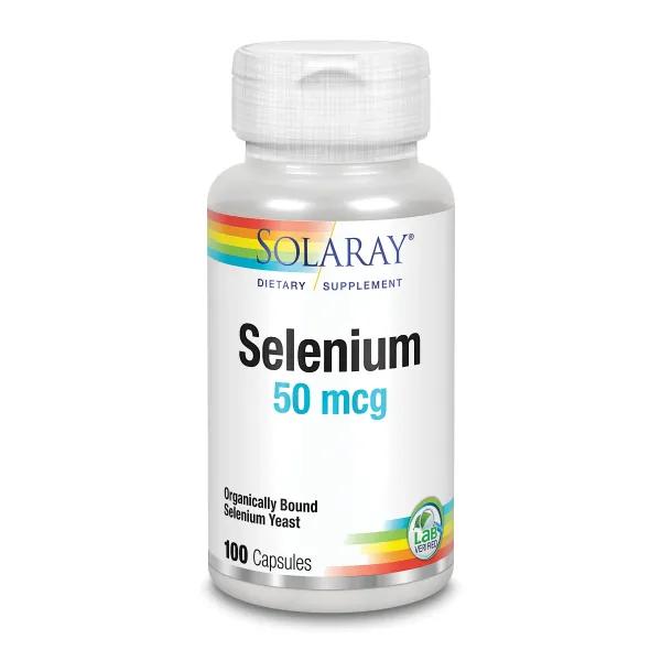 Solaray Selenium 50 Mcg 100 Cap