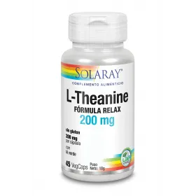 Solaray L Theanine 200 Mg 45 Vcaps