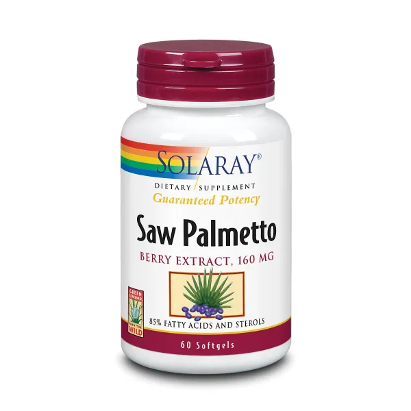 Solaray Saw Palmetto 60 Perlas