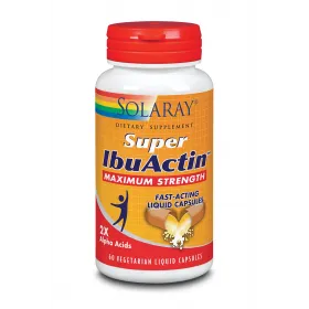 Solaray Super Ibuactin 60 Caps Vegetales