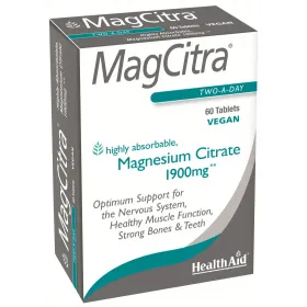 Health Aid Magcitra 1900 Mg 60 Comp