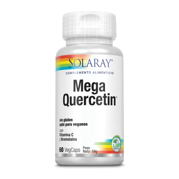 Solaray Mega Quercetin 600 Mg 60 Vcaps