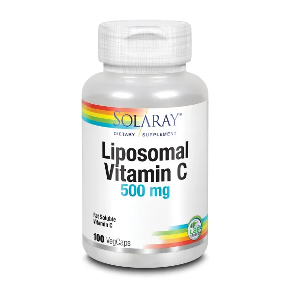 Solaray Lipovitamin C 100 Capsulas Vegetales