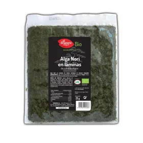 Granero Alga Nori En Laminas Bio 25g
