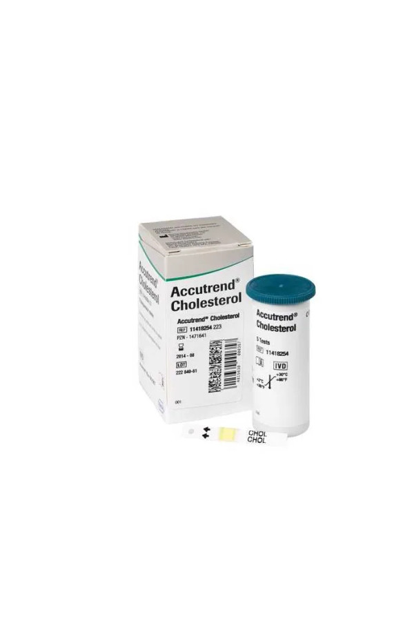 Accutrend Cholesterol 25 Strips
