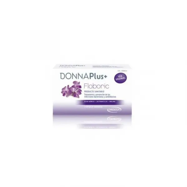 Donna Plus Donnaplus Floboric 7 Vaginal Capsules
