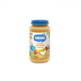 Nestle Nestlé Tarrito 6 Frutas Con Galleta Merienda 6m 250g