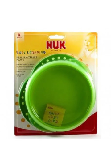 Plato Con Tapa Easy Learning Nuk